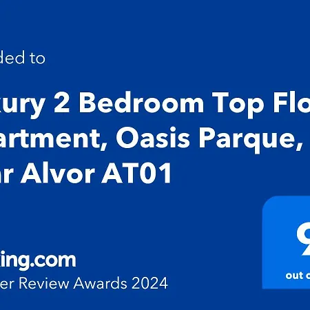 2 Bedroom Floor Apartment, Oasis Parque, Near Alvor At01 Апартаменты Портиман